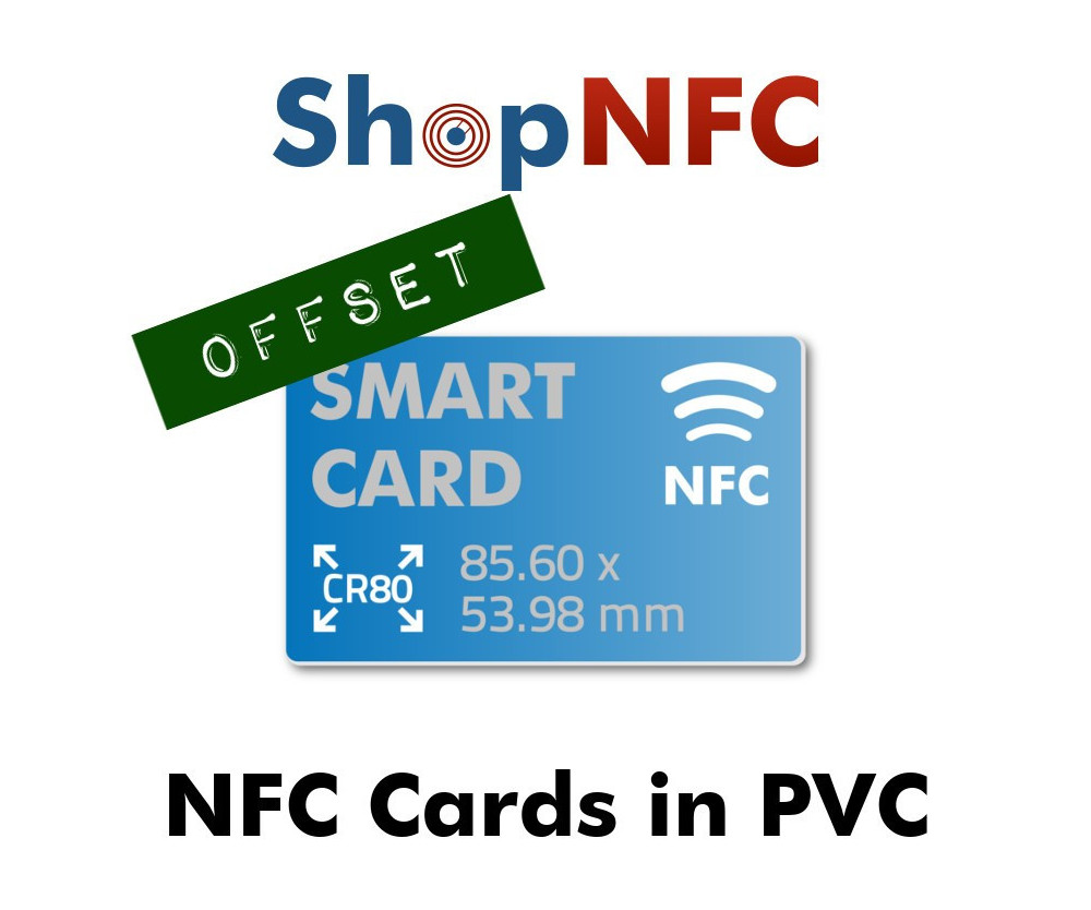 Tarjetas NFC personalizadas - Impresión Offset
