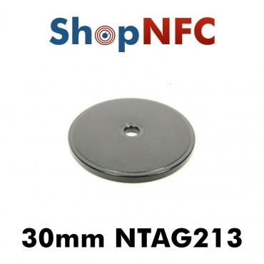 NFC Durchlöcherte IP66 Tags NTAG213 aus ABS