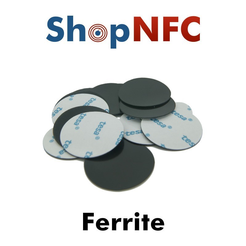 Ferrite adhésif pour Tags NFC Anti-Métal - 29 mm