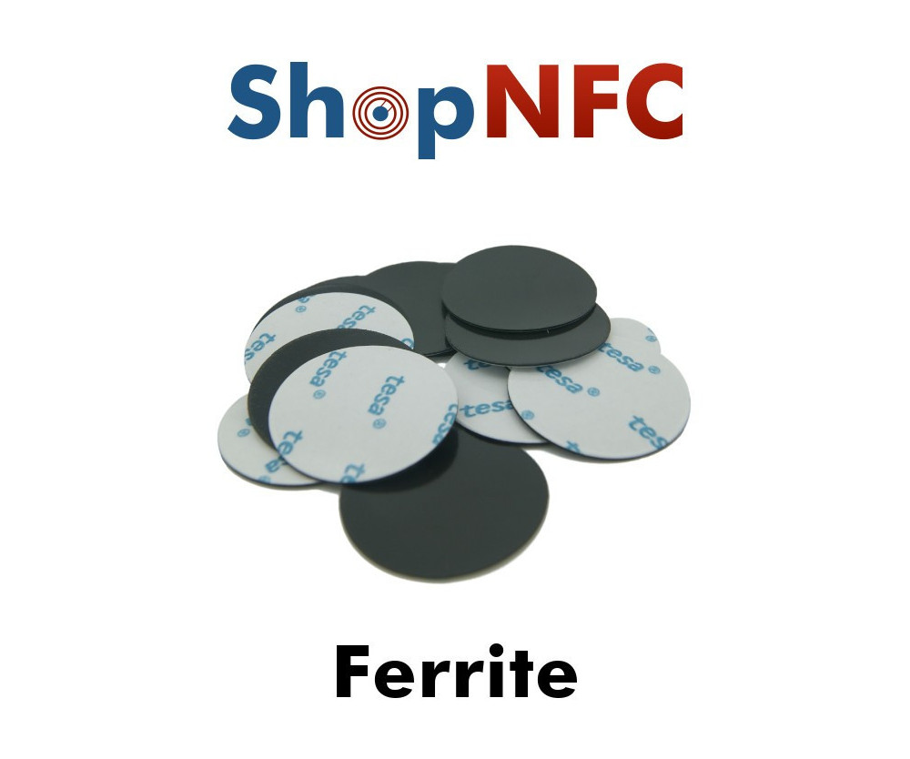 Ferrite adhésif pour Tags NFC Anti-Métal - 29 mm