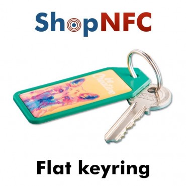 Llavero NFC - Gráfico con acabado de resina