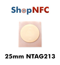 NFC Klebetags NTAG213 25mm