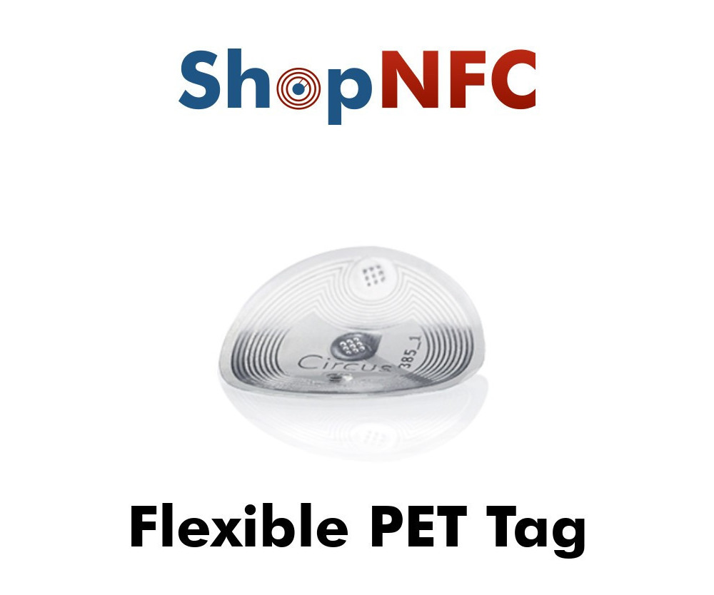 NFC Tags NTAG213 in flexible PET 22mm