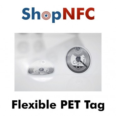 Etiqueta NFC flexible NTAG213 en PET 22mm
