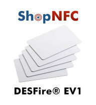 Tessere NFC in PVC NXP MIFARE® DESFire® EV1 2k/4k/8k