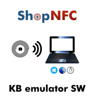 Logiciel d'émulation de clavier avec NFC pour Windows, Mac, Linux