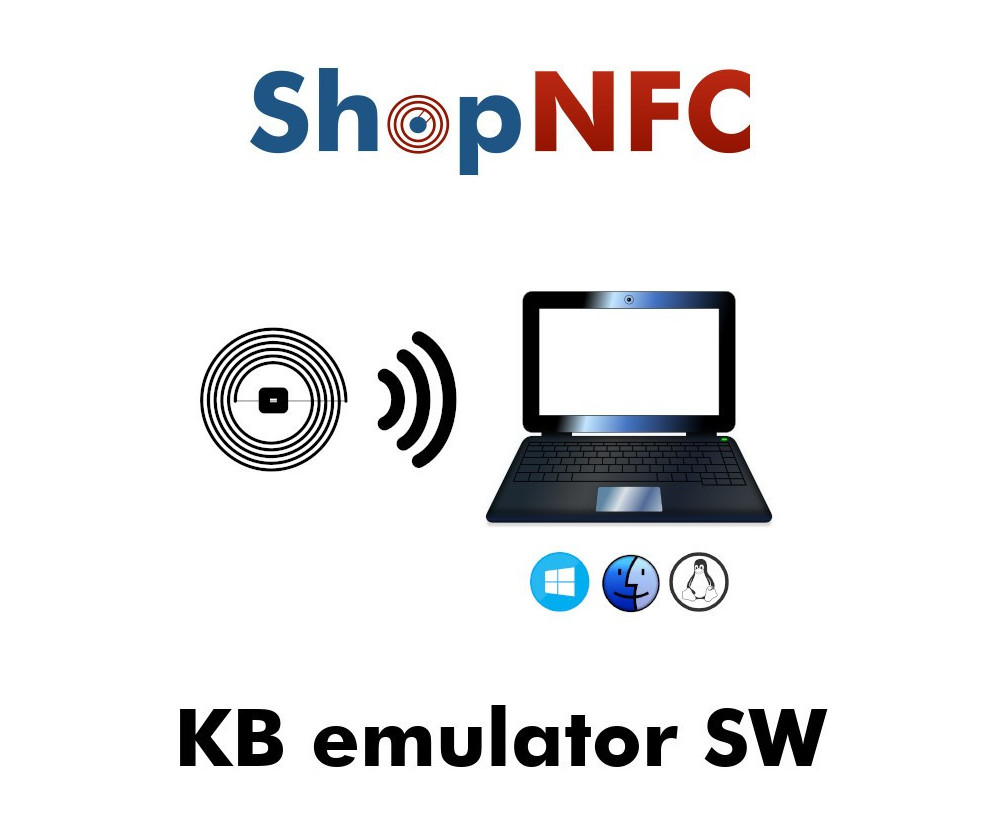 Software di emulazione tastiera con NFC per Windows, Mac, Linux