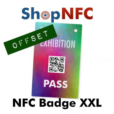 Placa NFC XXL - Impresión Offset