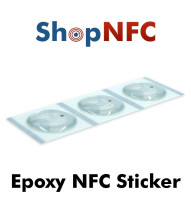 Étiquettes NFC NTAG213 recouvertes de résine époxy