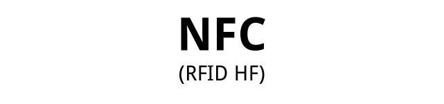 HF RFID (NFC) 13.56 MHz - High Frequency RFID