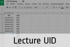 Service de lecture de l'ID univoque (UID) du Tag NFC. Nous envoyons par e-mail tous les UID demandés.
